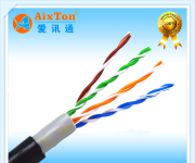 DOUBLE JECKET CAT5E UTP OUTDOOR NETWORK CABLE