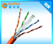 4 PAIR 23AWG 0.56MM CAT6 CCA UTP CABLE