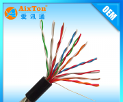 ARMORED 10 PAIRS TWISTED OUTDOOR TELEPHONE CABLE 