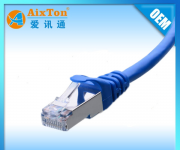 CAT5E FTP PATCH CORD RJ45 SHIELDED PATCH CORD