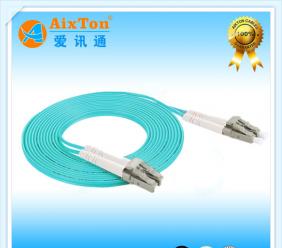 LC-LC双芯OM3光纤跳线