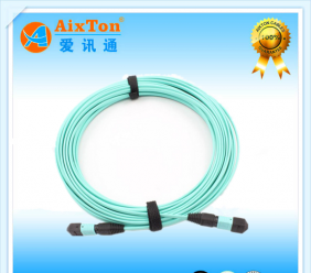 MPO-MPO单芯OM3光纤跳线
