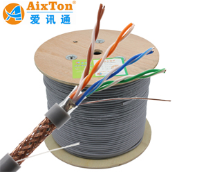 超五类无氧铜室内双屏蔽网线
