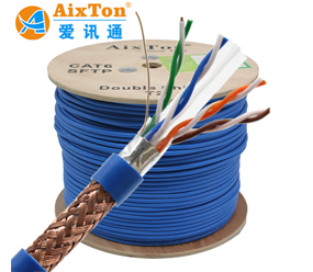 六类无氧铜室内双屏蔽网线
