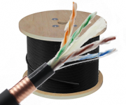 六类非屏蔽钢带铠装充油网线