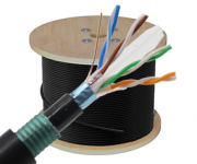 六类室外单屏蔽铠装网线