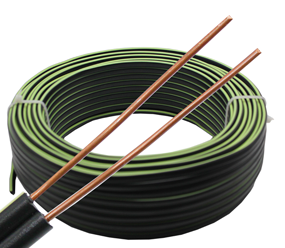 2芯室内外两用电话线 8字形引入电话线