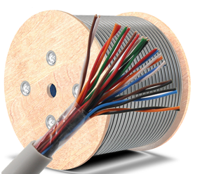 12对室内大对数电话线 HYV 12*2*0.5mm